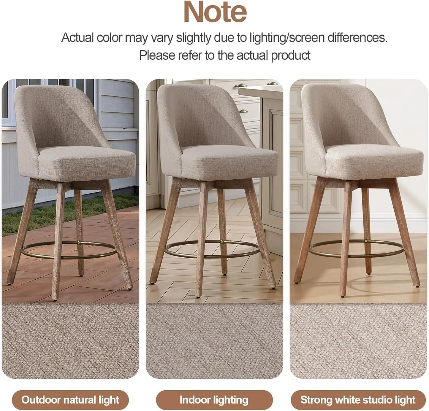 Counter Height Bar Stools Set of 2