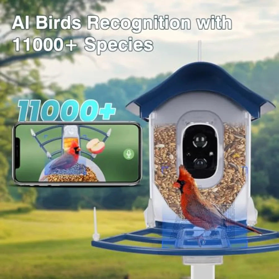 Smart Bird Feeder with CameraAI