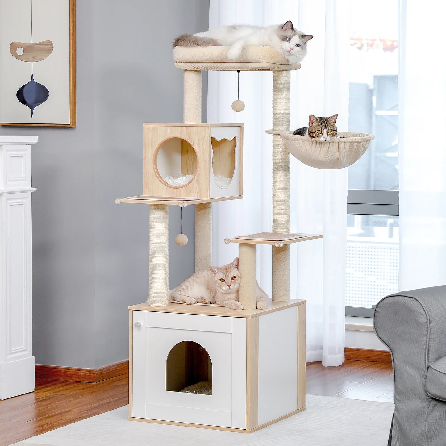 Multi-Level Cat Tree