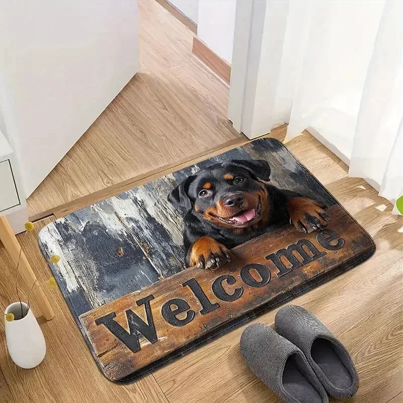 German Shepherd Welcome Mat