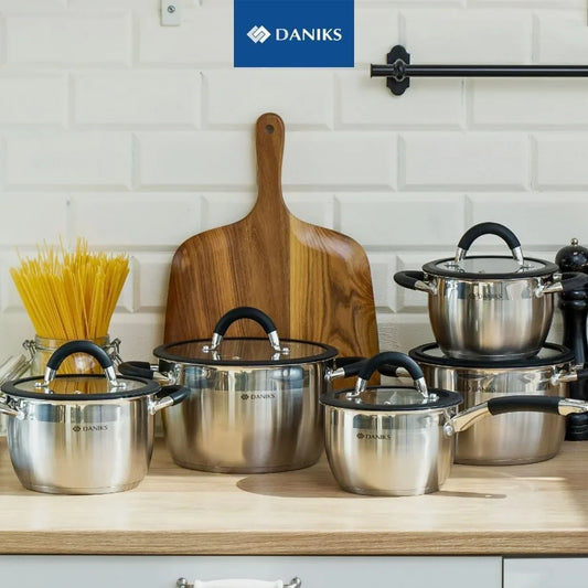 11-Piece Stainless Steel Cookware Set