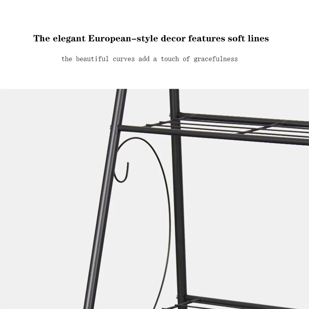 3-Storey Plant Rack Indoor Outdoor