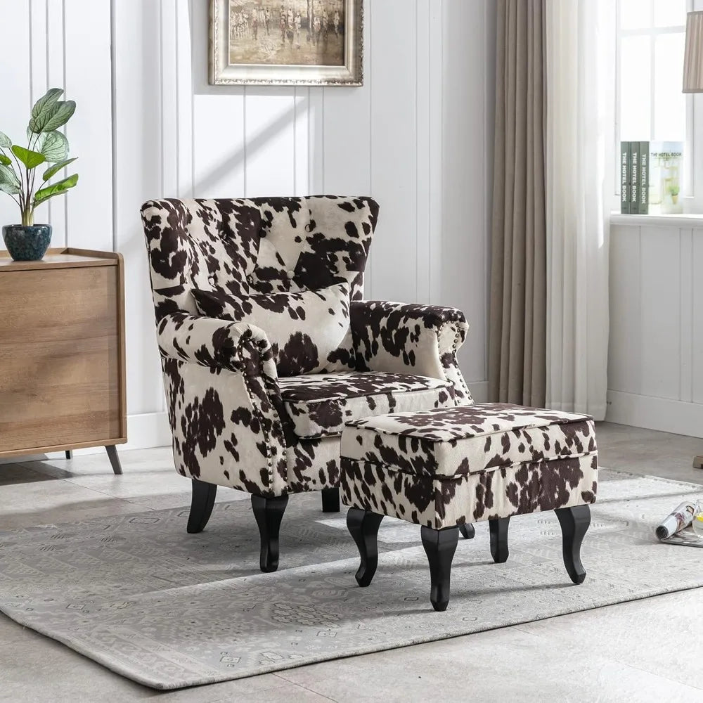 Reading Arm Chairs With Ottoman