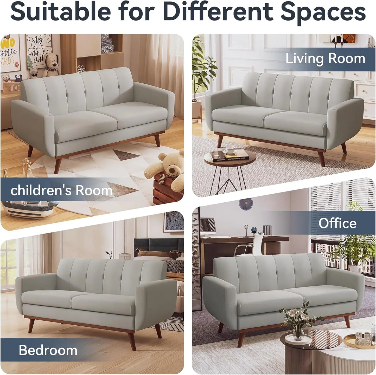 Core 66'' Loveseat Sofa