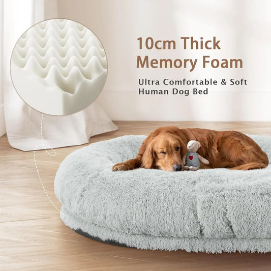 Human Dog Bed,71''x45''x12''Size Fits Adult/Pet