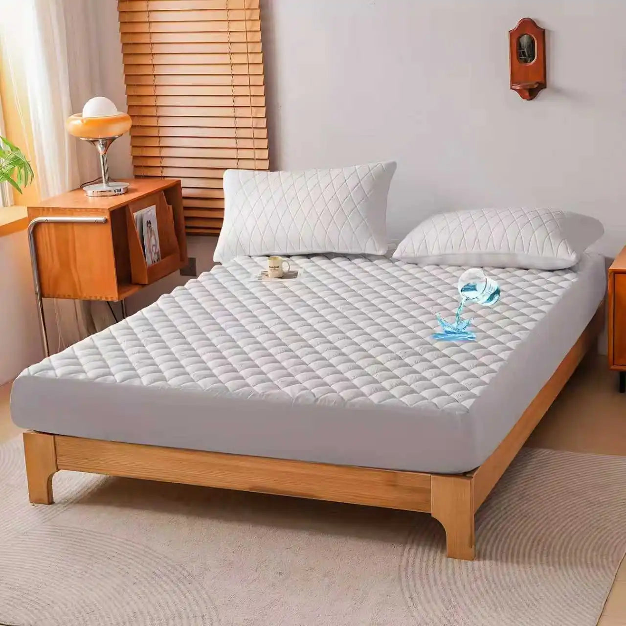 3D Air Fabric Thick Waterproof Mattress Cover