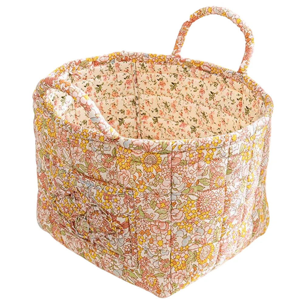 Boho Fabric Storage Basket