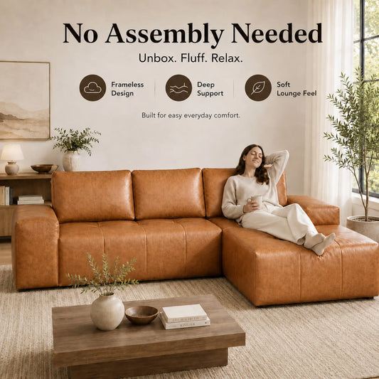 Cloud Sectional Sofa with Chaise