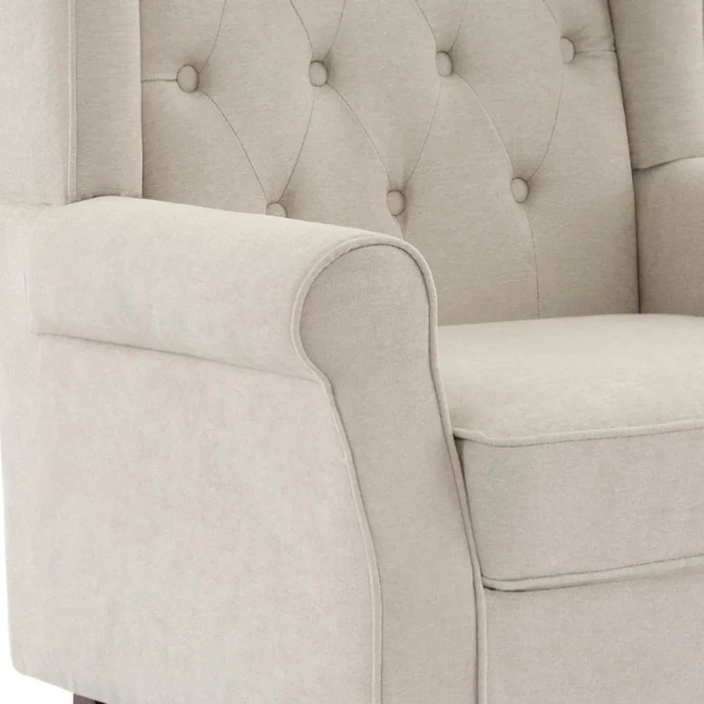 High Back Accent Chair