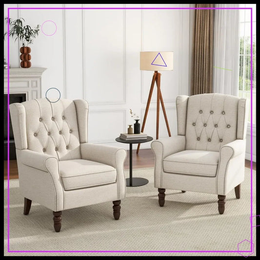 High Back Accent Chair