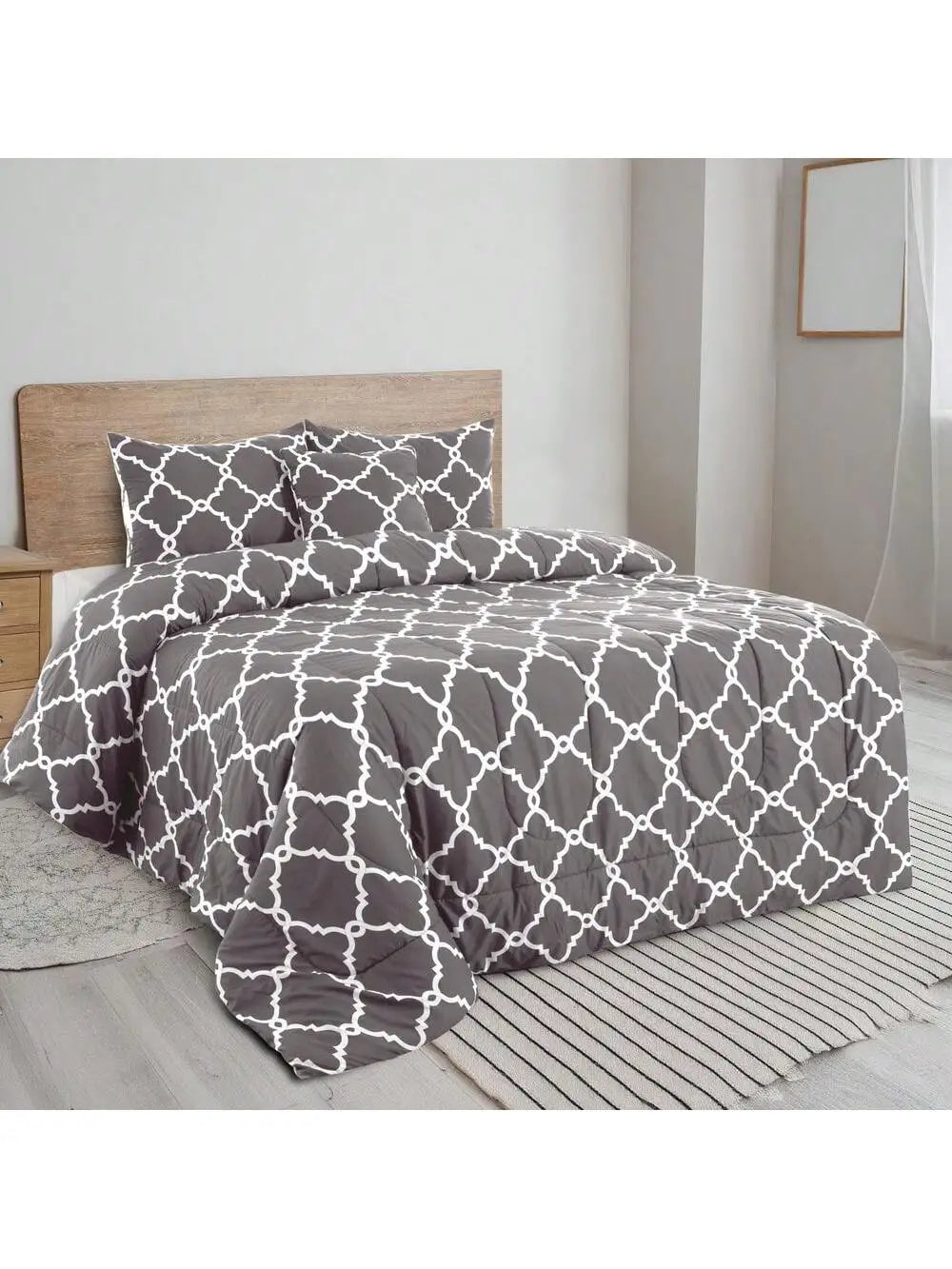 Reversible 5Pc Comforter Set