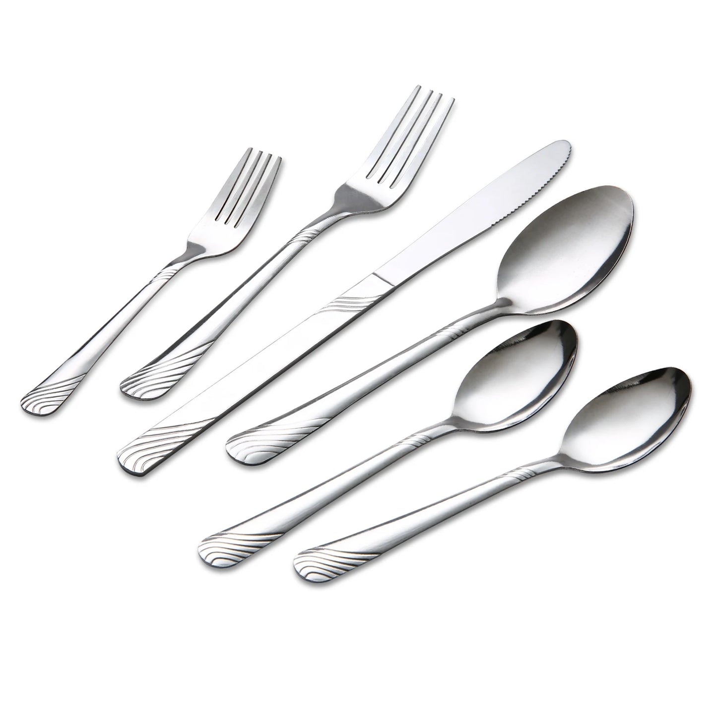 HANSMART 48Pcs Flatware Set