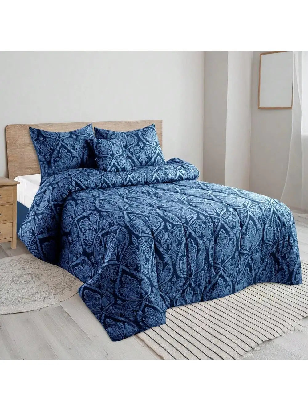Reversible 5Pc Comforter Set