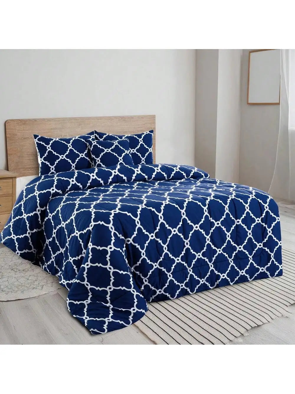 Reversible 5Pc Comforter Set