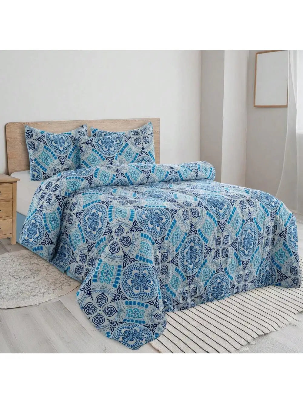 Reversible 5Pc Comforter Set