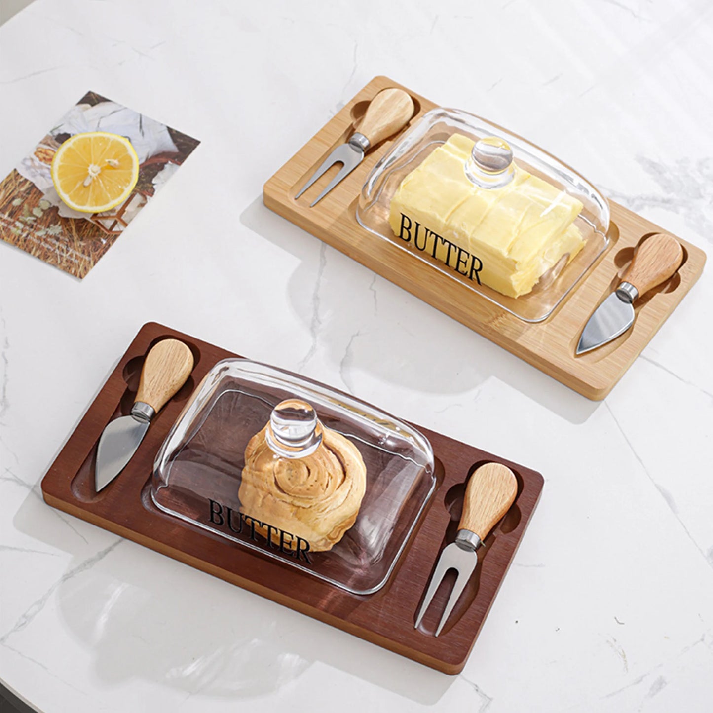 Butter Dish Butter Knife And Fork