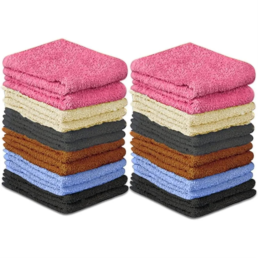 Cotton Washcloth Set 24 Pack