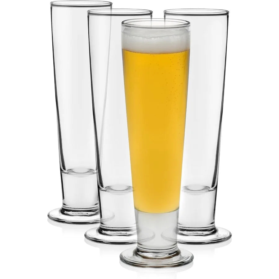 Stockholm Pilsner Beer Glasses Set Of 4