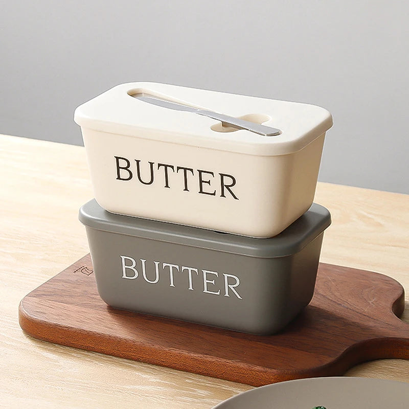 Butter Container With Knife