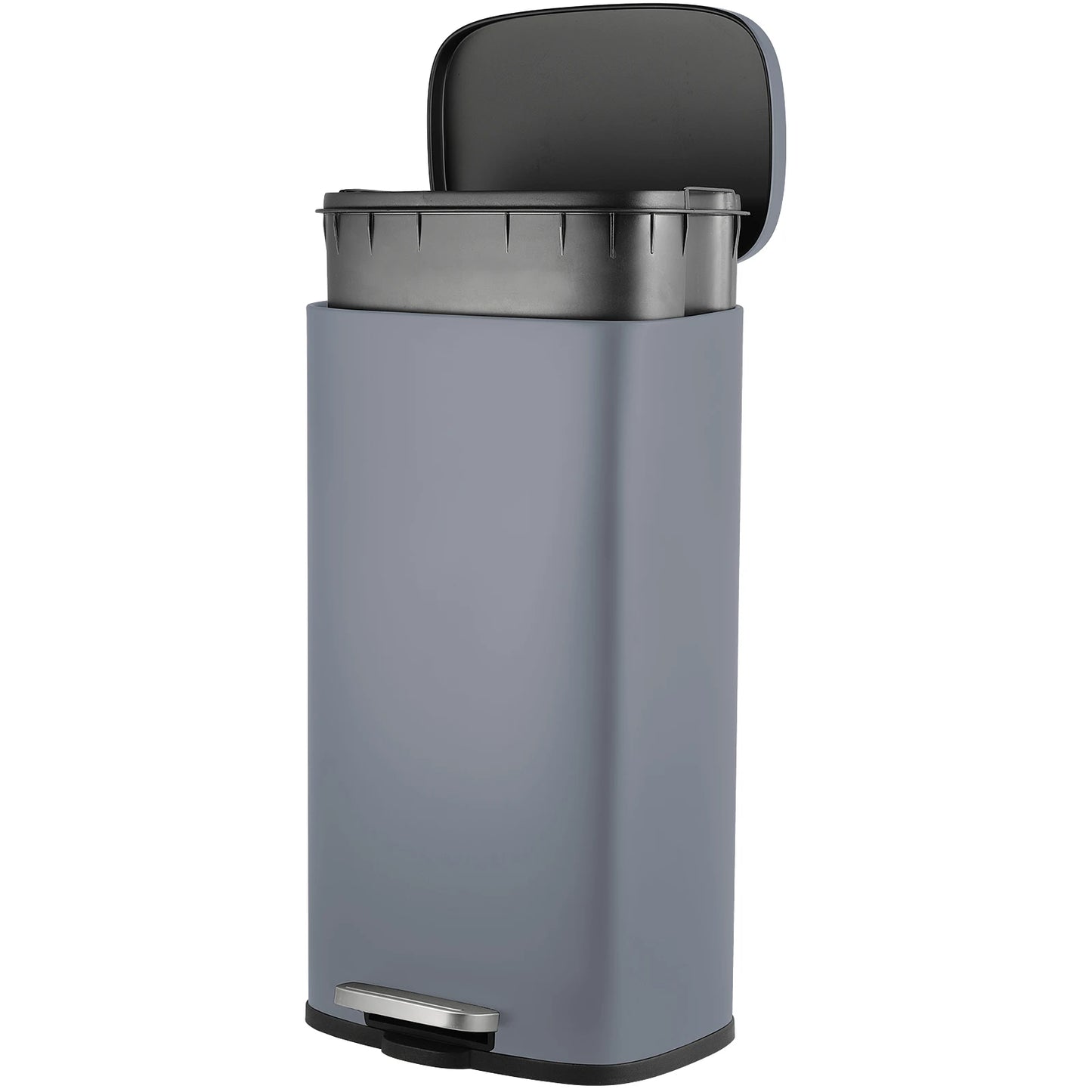 Rectangular Trash Can Soft-Close Foot Pedal