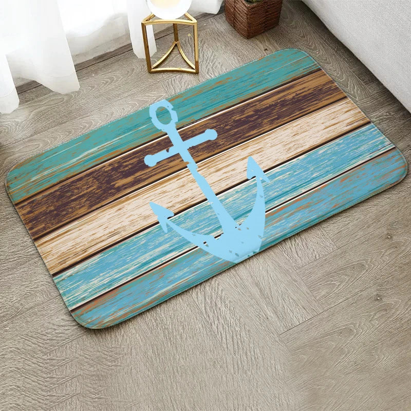 Fun Starfish Shark Floor Mat