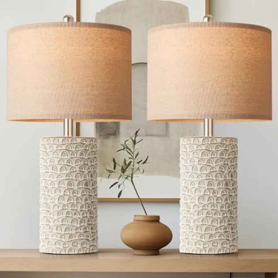 Ceramic Table Lamp Set of 2