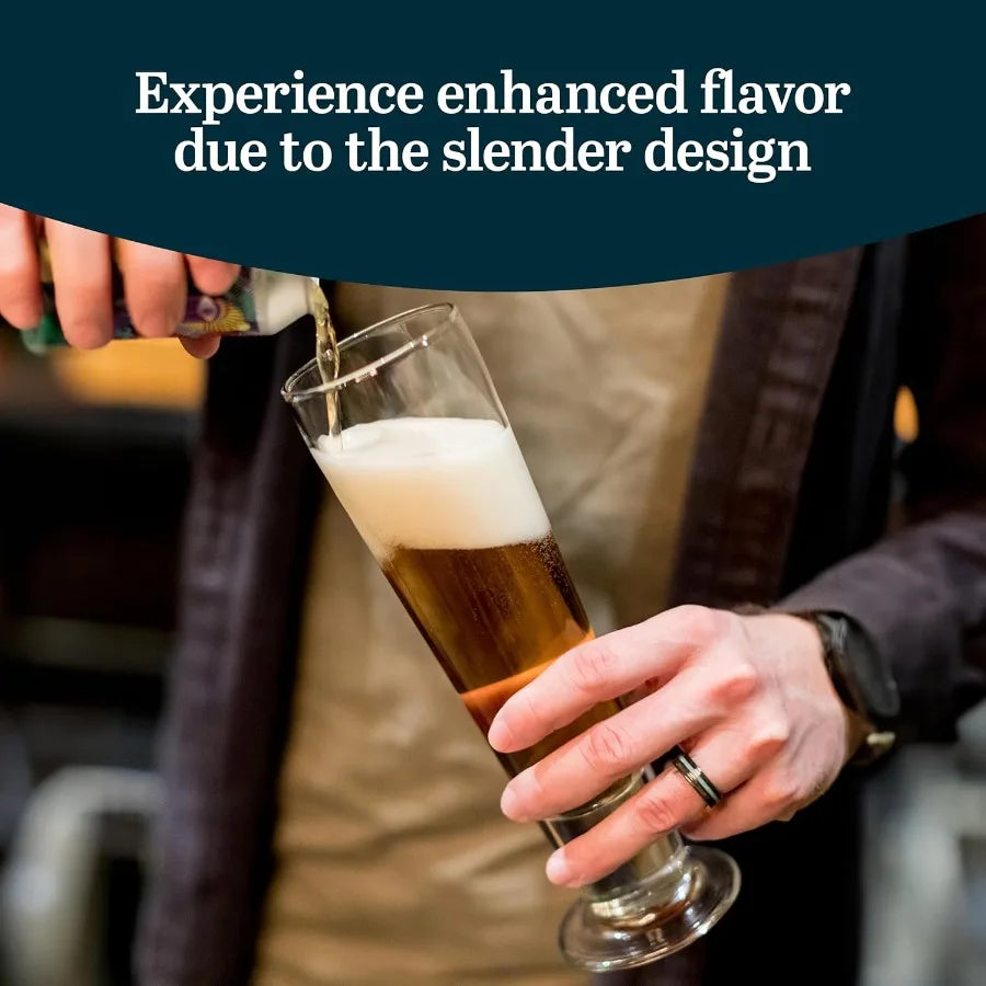 Stockholm Pilsner Beer Glasses Set Of 4