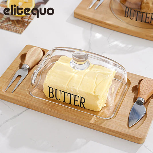 Butter Dish Butter Knife And Fork