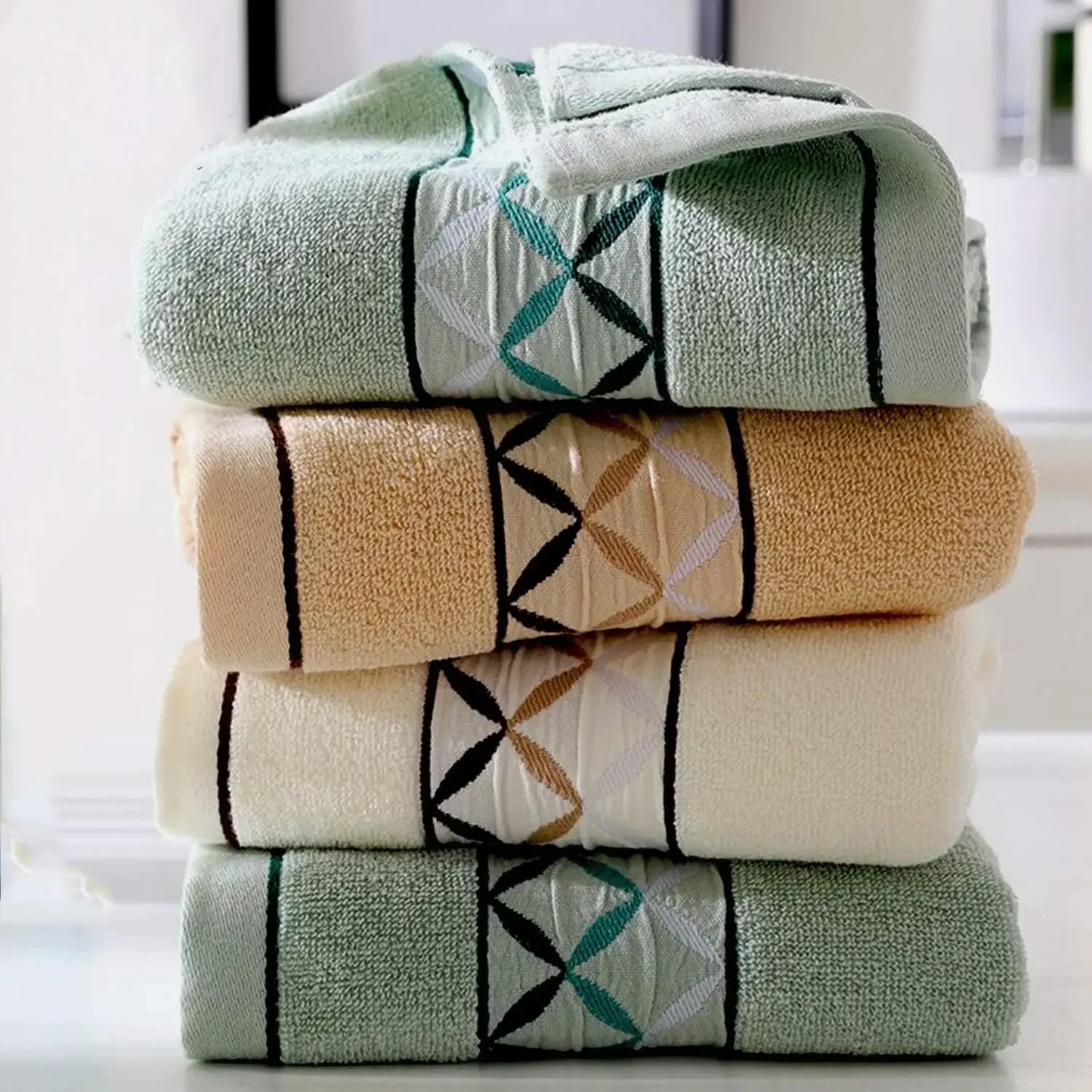 4 Packs Pure Cotton Hand Towel 100% Cotton