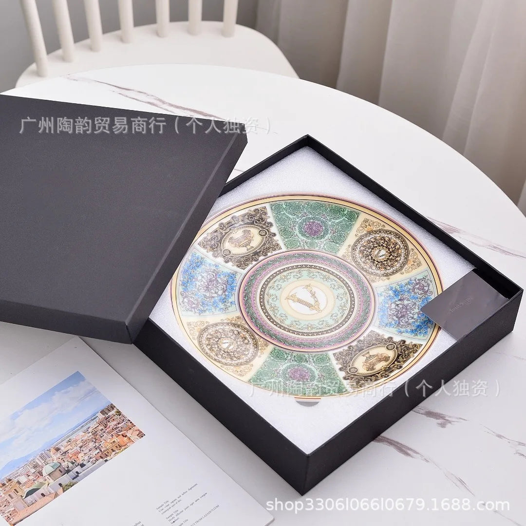 European Luxury Western Dinner Plate Set