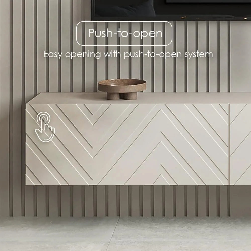 Floating TV Stand Wall Mounted