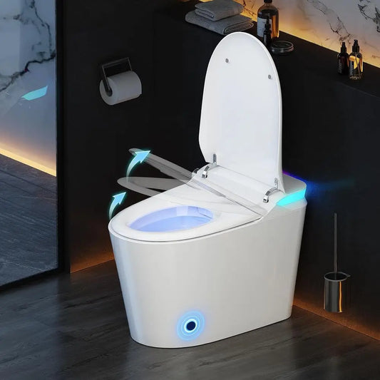 Toilet Bidet Built In, Heated Seat And Night Light