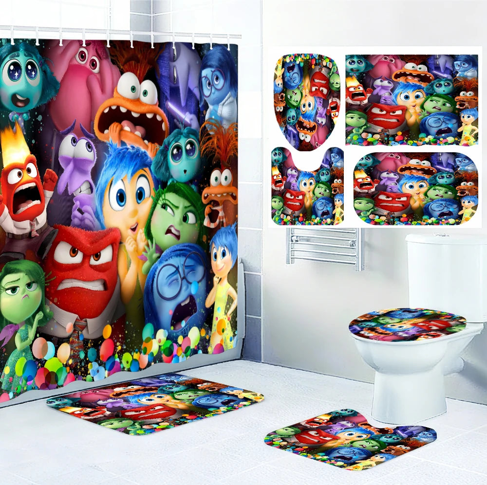 Disney Brainstorming Bathroom Four-piece Set