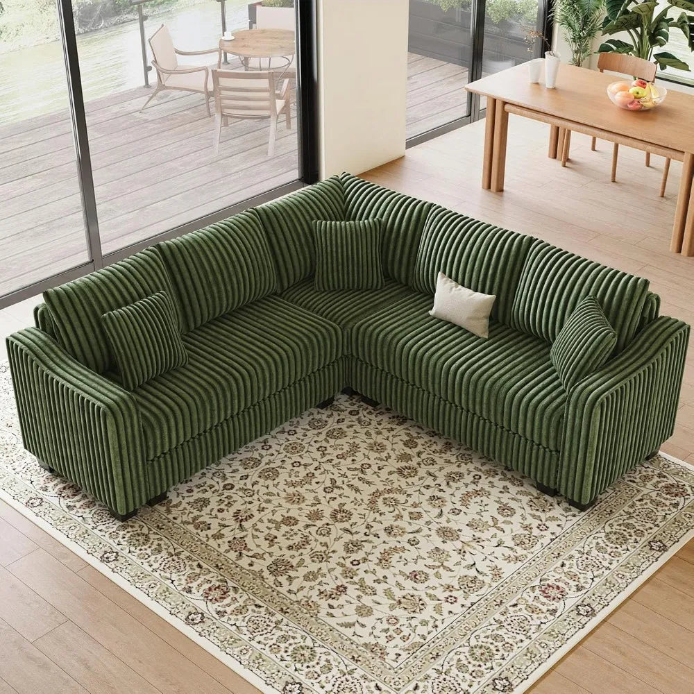 Convertible Sectional Couch Chaise Corner Sectional Sofa