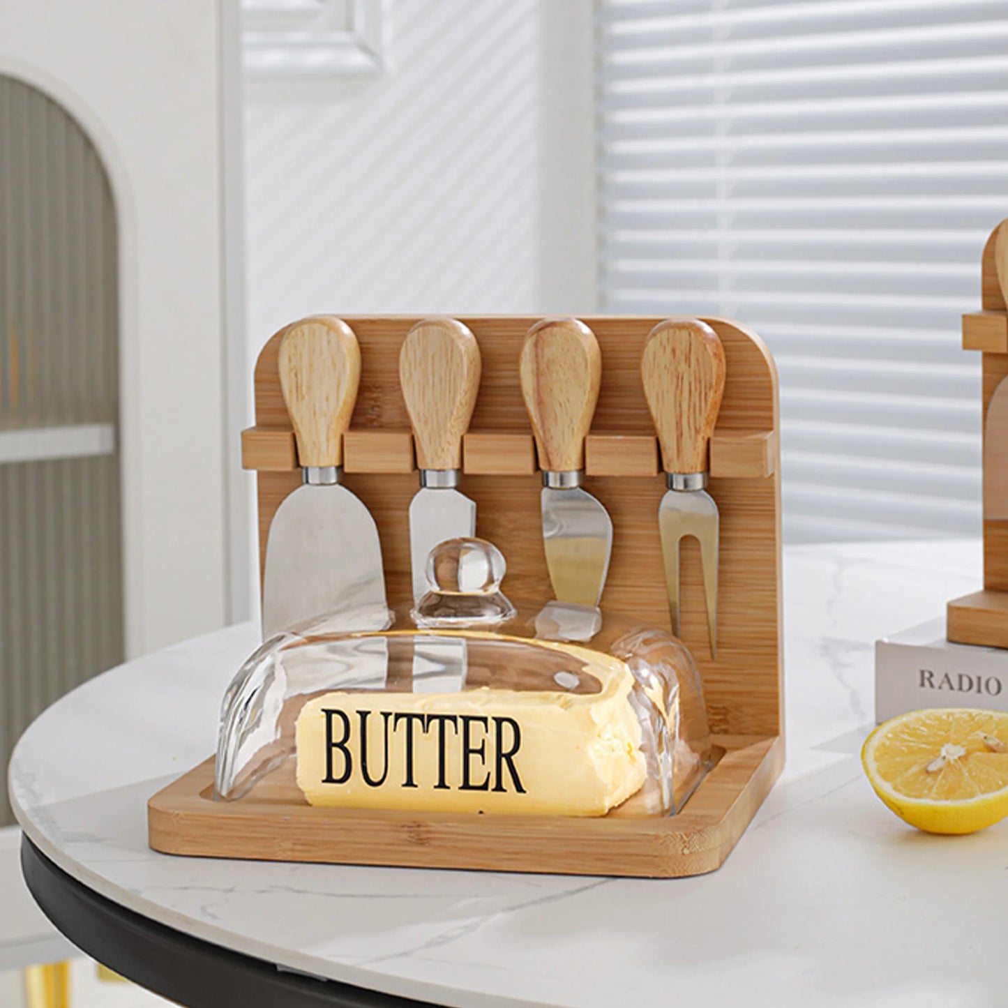 Butter Dish Butter Knife And Fork