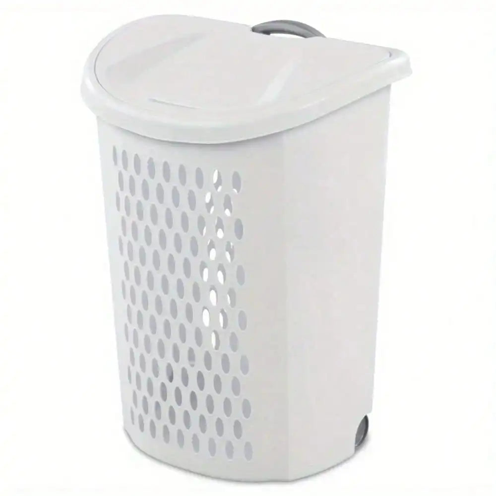 Plastic Wheel Laundry Basket