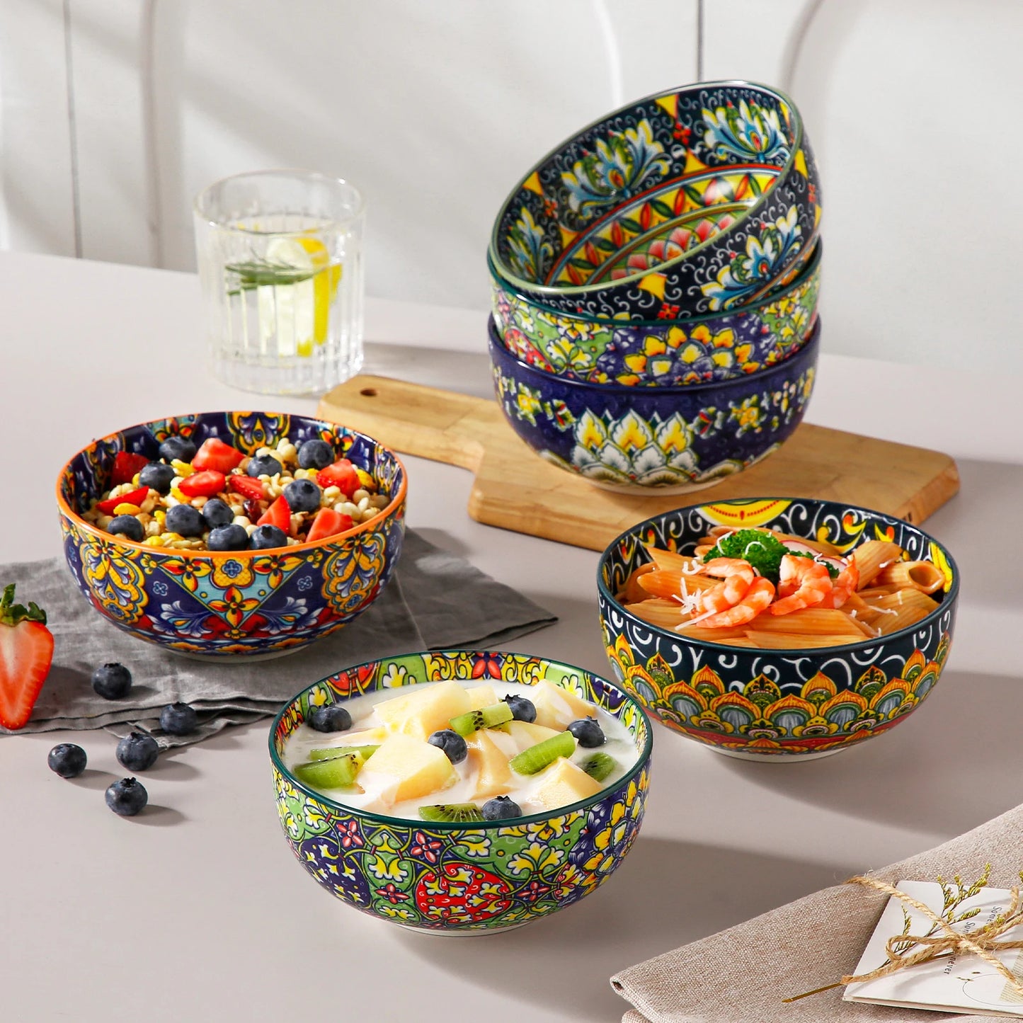 6/12 Piece Cereal Bowls Set