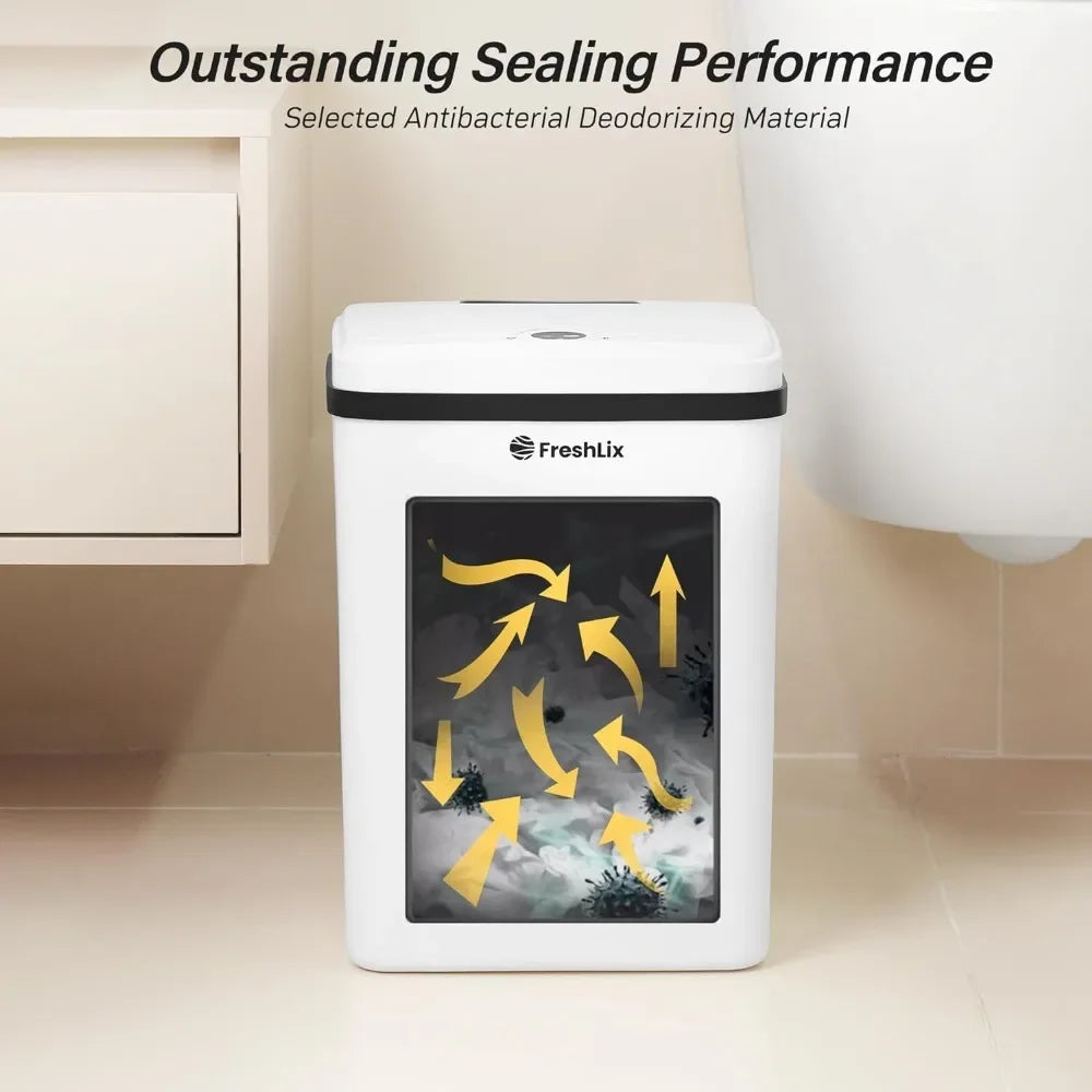 Bathroom Touchless Trash Can 4 Gallon