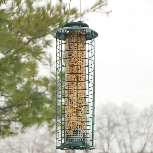 2 Pack Woodlink Caged Screen Tube Bird Feeders
