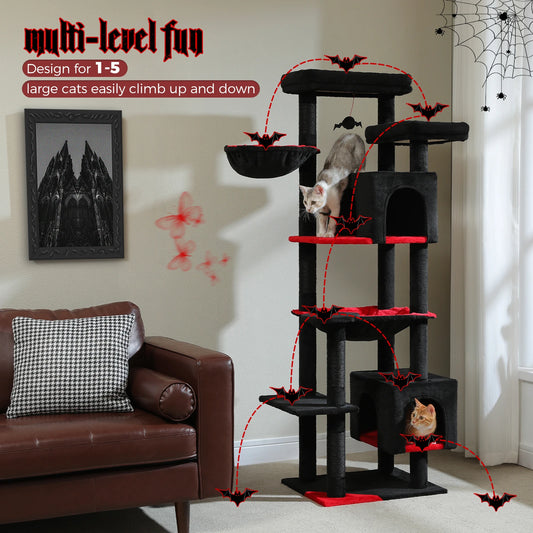 Tall Cat Tree for Indoor Cats