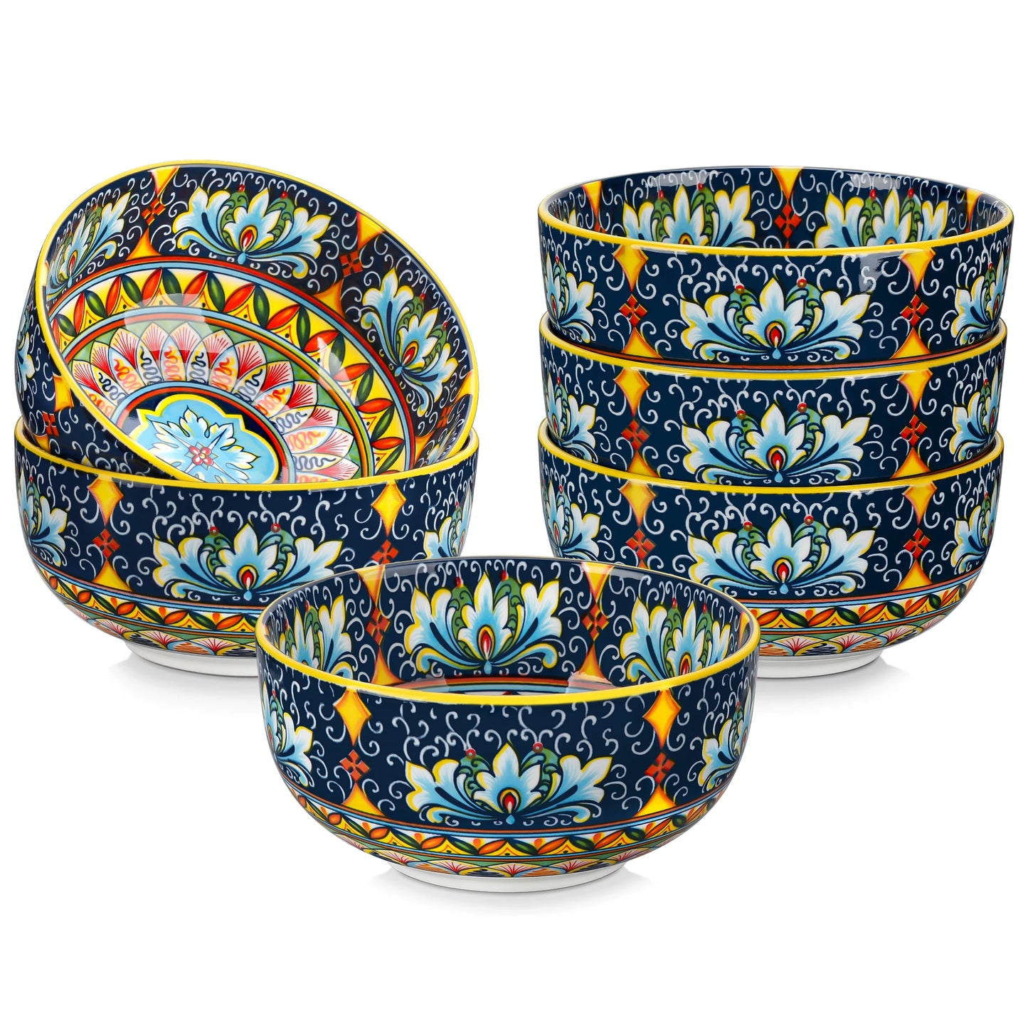 6/12 Piece Cereal Bowls Set