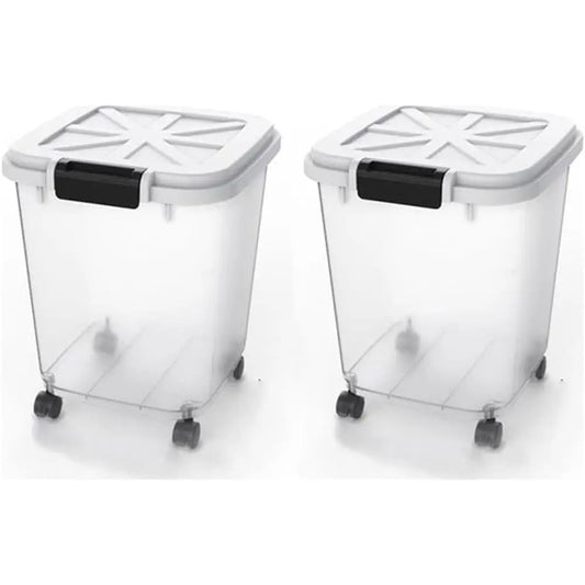 30 LB Storage Container with Measuring Cup