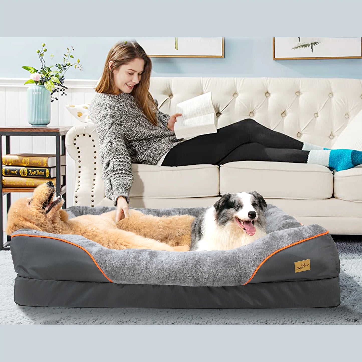 Large Dog Bed  Anti Allergy