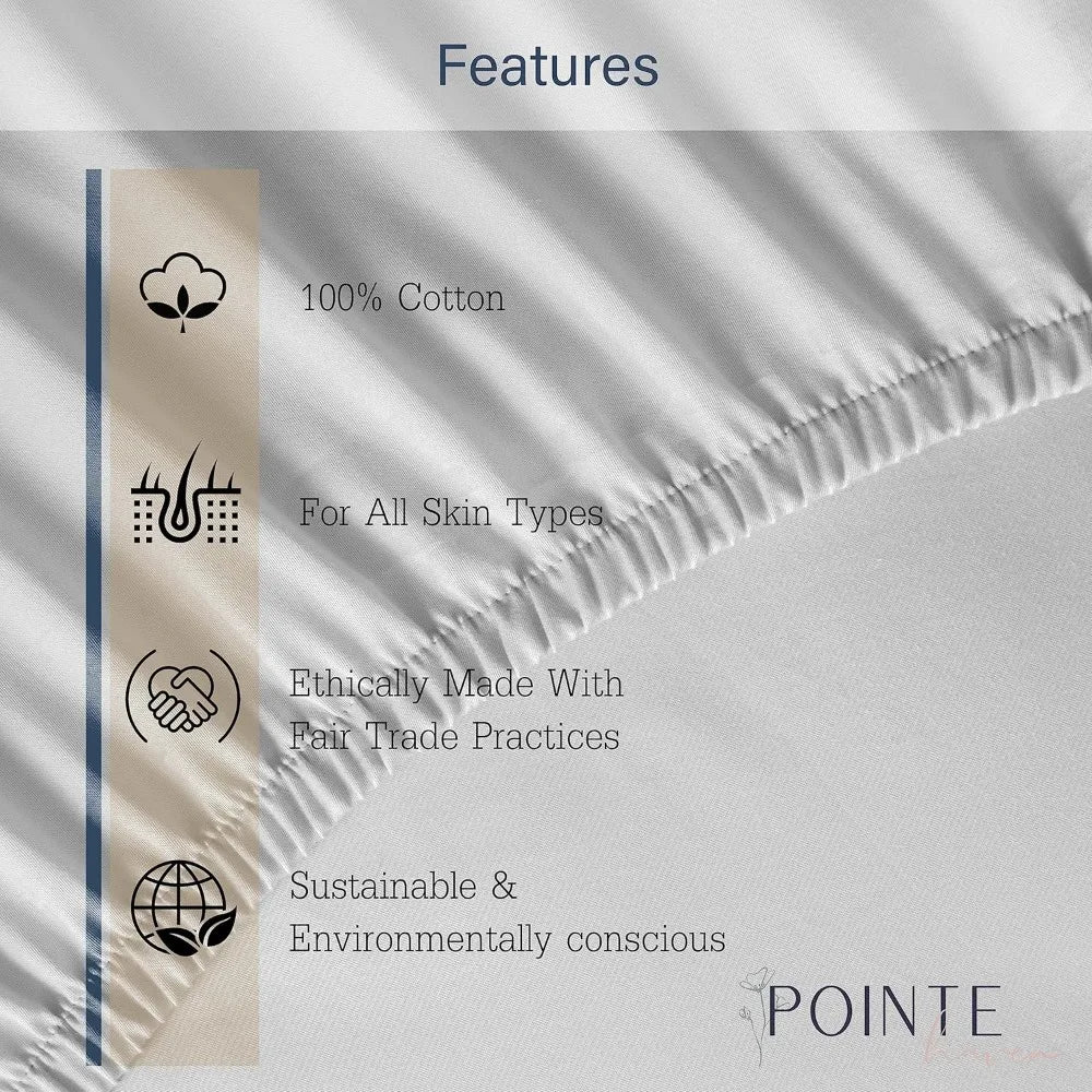 100% Cotton Printed Flannel Sheet Set, 4PCS Queen