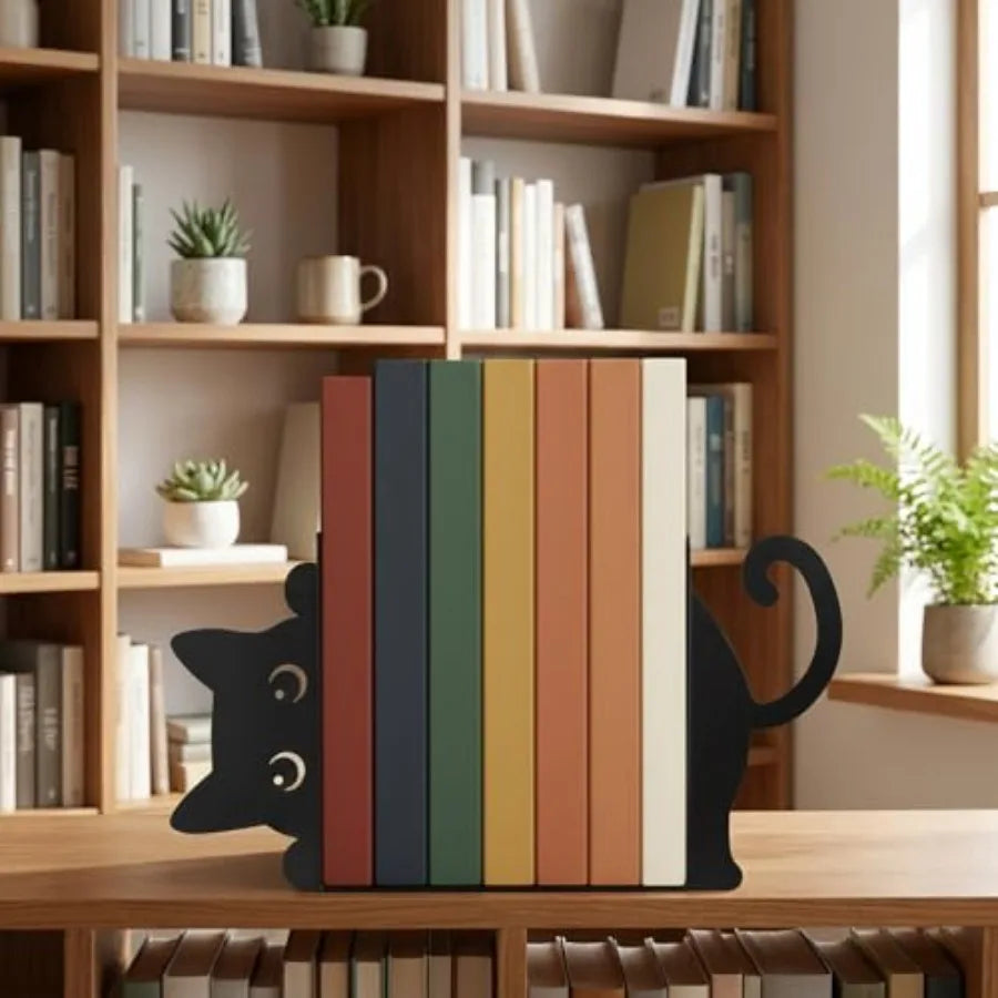 Cat Bookends