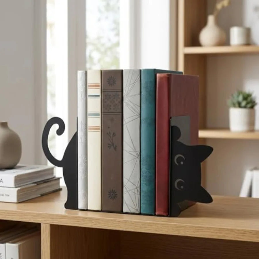 Cat Bookends
