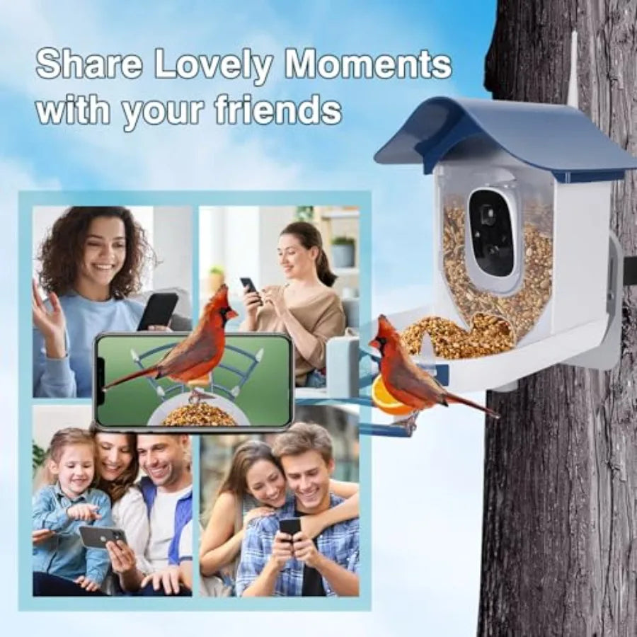Smart Bird Feeder with CameraAI