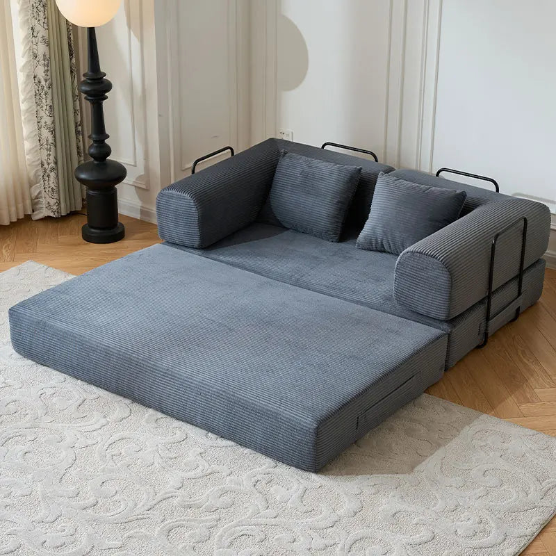 Foldable Convertible Futon Sleeper Sofa Bed
