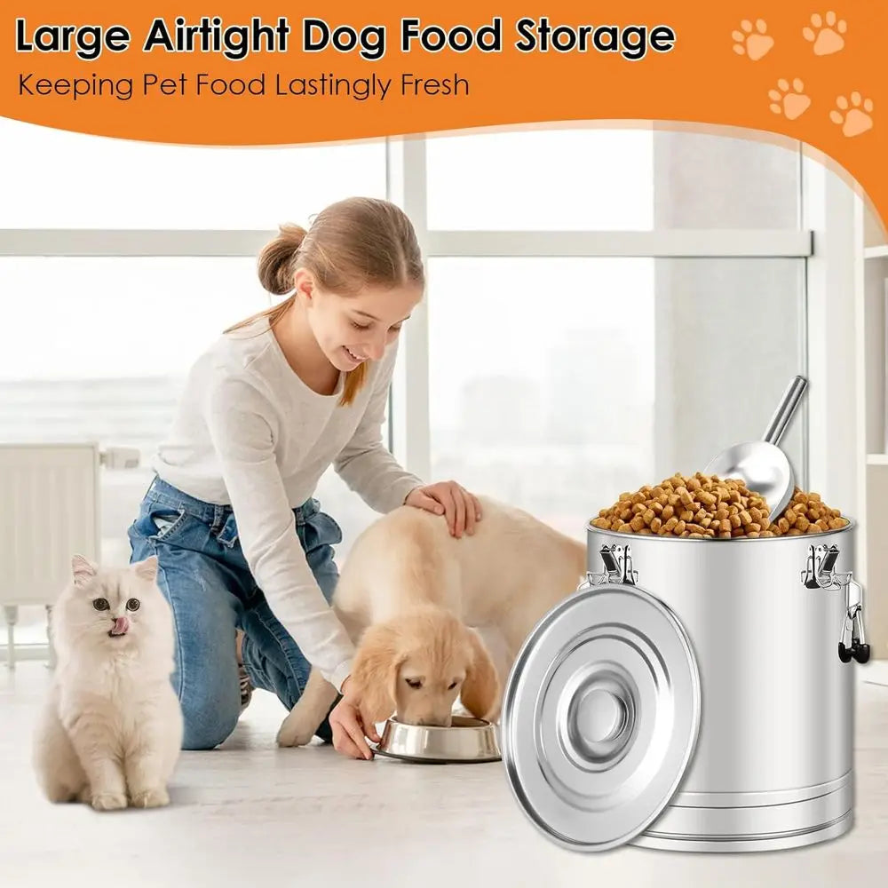 20LB/25LB Airtight Dog Food Storage Container