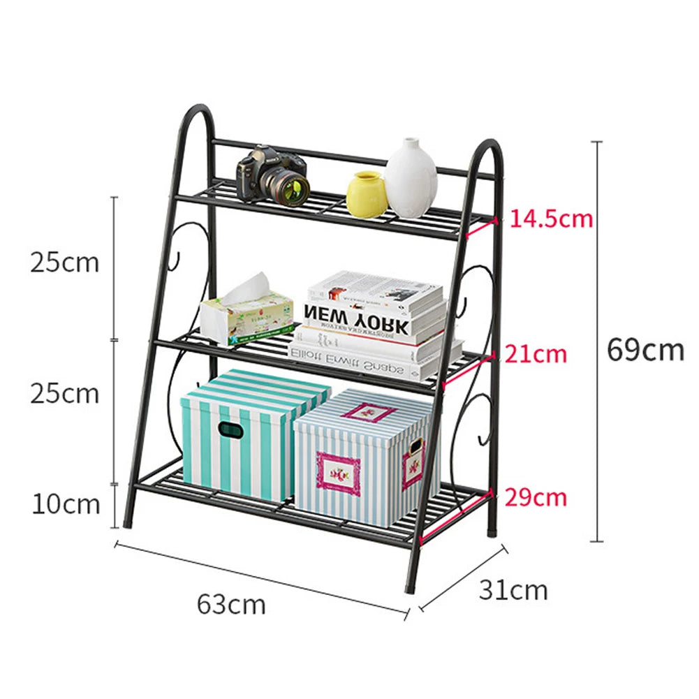 3-Storey Plant Rack Indoor Outdoor